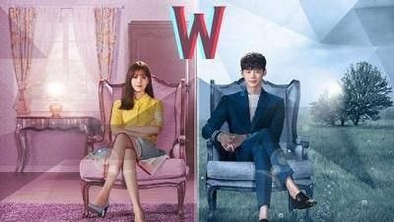 Drama W juga harus banget ditonton oleh Insertizen. Selain Lee Jong Suk, drama ini juga dibintangi oleh Han Hyo Joo dan Jung Yoo Jin.