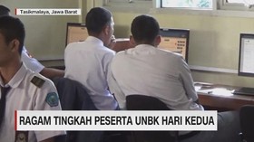 Ragam Tingkah Peserta UNBK Hari Kedua