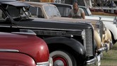 FOTO: Cairo Classic Meet 2019 Tempat Kumpul Mobil Klasik Cairo Classic Meet digelar pada 23 Maret 2019 di Smart Village Club, Kairo, Mesir oleh penyelenggara Vintage Wheels Egypt.