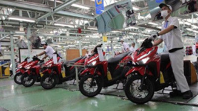 Honda Umumkan Ekspor Motor Kuartal I 2019