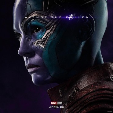 7 Potret Cantik Pemeran Nebula di Film 'Avengers: Endgame'