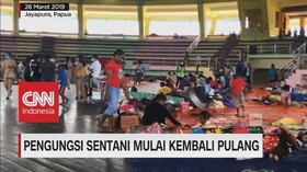Pengungsi Sentani Mulai Kembali Pulang