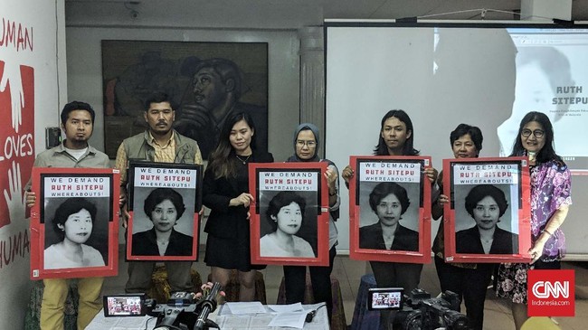 KontraS menyatakan seorang warga Indonesia, Rudangta Ruth Sitepu, diduga menjadi korban penghilangan paksa.