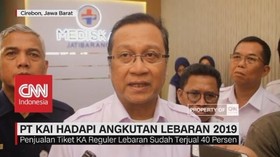 PT KAI Hadapi Angkutan Lebaran 2019