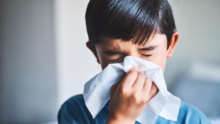 Si kecil sering bersin padahal sedang tidak flu? Bisa jadi dia mengalami alergi rhinitis, Bun.