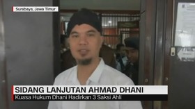 Sidang Lanjutan Ahmad Dhani, Hadirkan 3 Saksi Ahli