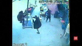VIDEO: Seorang Pria di Turki Terbang Tertiup Angin