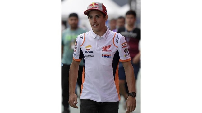 FOTO: Aksi Rossi dan Marquez Jelang MotoGP Argentina 2019