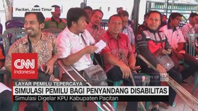 Simulasi Pemilu bagi Penyandang Disabilitas