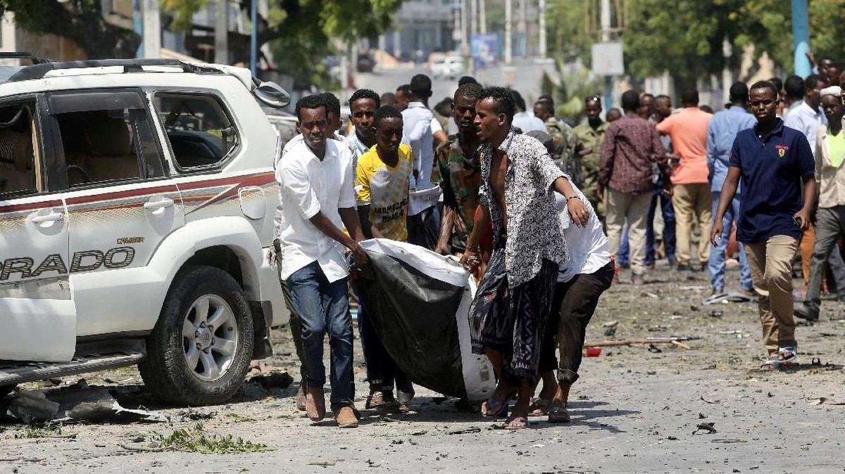 FOTO: Bom di Somalia Renggut 15 Nyawa
