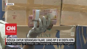 KPK Sita Rp 8 Miliar yang Diduga untuk 'Serangan Fajar'