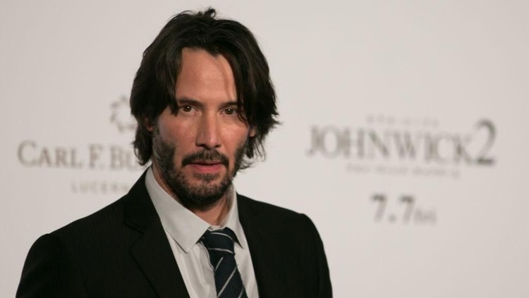 TOKYO, JAPAN - JUNE 13:  Keanu Reeves attends the Japan premiere of 'John Wick: Chapter 2' at Roppongi Hills on June 13, 2017 in Tokyo, Japan.  (Photo by Christopher Jue/Getty Images)