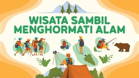 INFOGRAFIS: Wisata sambil Menghormati Alam