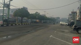 Kebakaran Hutan, Kabut Asap Selimuti Kota Dumai