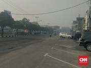 Kebakaran Hutan, Kabut Asap Selimuti Kota Dumai