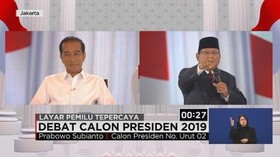 VIDEO: Debat Jokowi Prabowo Soal Ideologi dan Pemerintahan