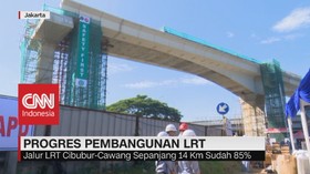 VIDEO: Proyek LRT Jabodebek Terkendala Pembebasan Lahan