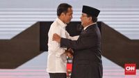 Real Count KPU 65 Persen: Jokowi 56,1, Prabowo 43,8 Persen