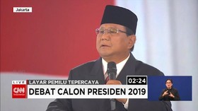 VIDEO: Prabowo Peringatkan Jokowi Soal 'Asal Bapak Senang'