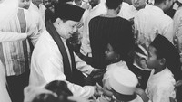 <p>Merayakan hari raya Idul Fitri bersama anak-anak memang menyenangkan ya, Bun. Seperti yang dilakukan Prabowo nih. (Foto: Instagram/ @prabowo)</p>