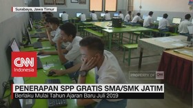 VIDEO: Pemprov Jatim Akan Gratiskan Biaya SPP SMA & SMK
