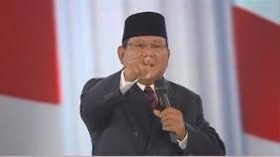 VIDEO: Momen Prabowo Marahi Penonton Debat