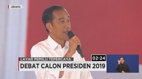 VIDEO: Closing Statement Jokowi di Debat Capres Keempat