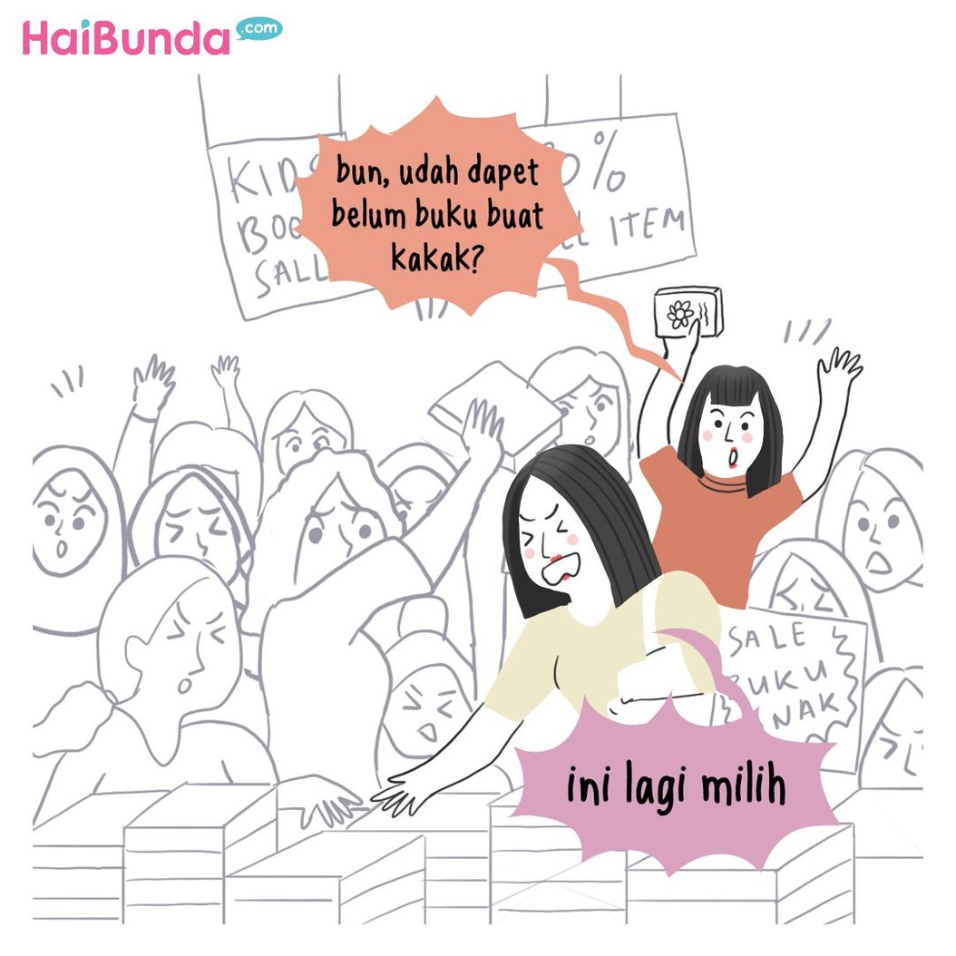 Semua orang tua pasti rela melakukan apa saja demi anaknya. Bunda juga pernah melakukan hal serupa dengan Ayah dan Bunda di komik ini demi kakak?