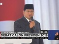 VIDEO: Visi 'Pancasila Final' Prabowo di Debat Keempat