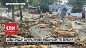 VIDEO: Status Banjir Bandang Sentani Jadi 'Transisi Darurat'