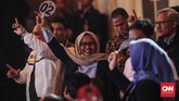 FOTO: Keriuhan Debat Keempat Pilpres 2019 Dua calon presiden, Joko Widodo dan Prabowo Subianto saling beradu gagasan di debat pilpres keempat di Hotel Shangri-La, Sabtu (30/3) malam.