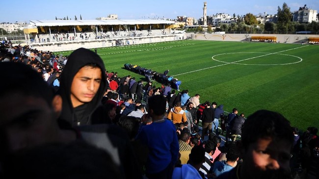 Pertandingan final Palestine Cup di Tepi Barat dibatalkan karena Israel menolak memberikan izin perjalanan tim dari Jalur Gaza.
