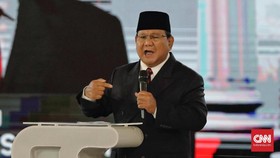 Prabowo soal Anggaran Pertahanan: Gue Belum Jadi Presiden