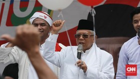 Video 'Habisi Ahok' Viral, Ma'ruf Yakin Ahokers Tetap Jokowi