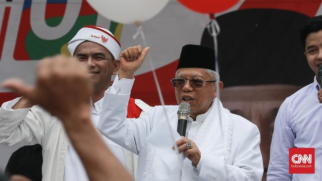 Ma'ruf Amin yakin Ahokers masih akan mendukung Jokowi di pilpres 2019 meski video "Ahok Harus Kita Habisi' viral di media sosial.