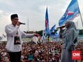 Al dan Mulan Wakili Ahmad Dhani di Kampanye Akbar Prabowo