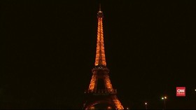 VIDEO: Menara Eiffel Gelap Gulita Peringati Earth Hour