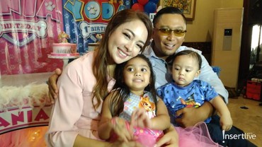 Dokter Reisa Rayakan Ulang Tahun Kedua Anaknya