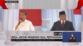 VIDEO: Beda Jokowi-Prabowo Soal Pertahanan