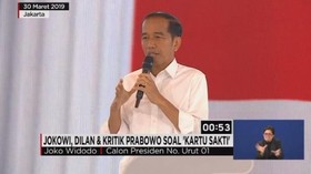VIDEO: Jokowi, Dilan dan Kritik Prabowo Soal 