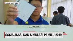 VIDEO: Sosialisasi dan Simulasi Pemilu 2019