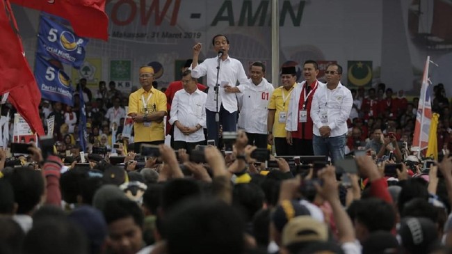 Calon presiden nomor urut 01, Joko Widodo (Jokowi), menyatakan TNI saat ini angkatan bersenjata paling kuat di Asia Tenggara.