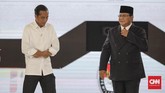 FOTO: Keriuhan Debat Keempat Pilpres 2019 Dua calon presiden, Joko Widodo dan Prabowo Subianto saling beradu gagasan di debat pilpres keempat di Hotel Shangri-La, Sabtu (30/3) malam.