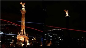 FOTO: Sejumlah Bangunan Ikon Dunia Ikut Serta Earth Hour 2019