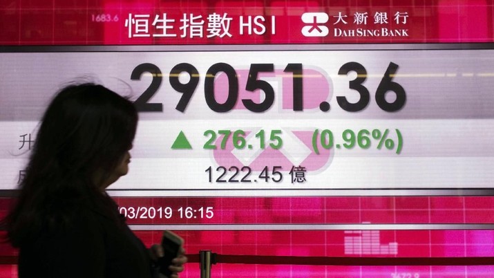 Tunggu Kejelasan Damai Dagang, Bursa Saham China Memerah