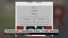 VIDEO: Pemerintah Tawarkan Surat Utang SBR006 Mulai Hari Ini