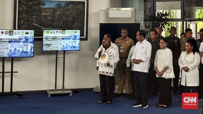 Gubernur Papua mengatakan berdasarkan arahan dari presiden, maka 16 pihak menandatangani kesepakatan rehabilitasi Pegunungan Cycloop dan pemulihan DAS Sentani.