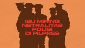 INFOGRAFIS: Isu Miring Netralitas Polisi di Pilpres