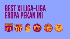 INFOGRAFIS: Best XI Liga-liga Eropa Pekan Ini