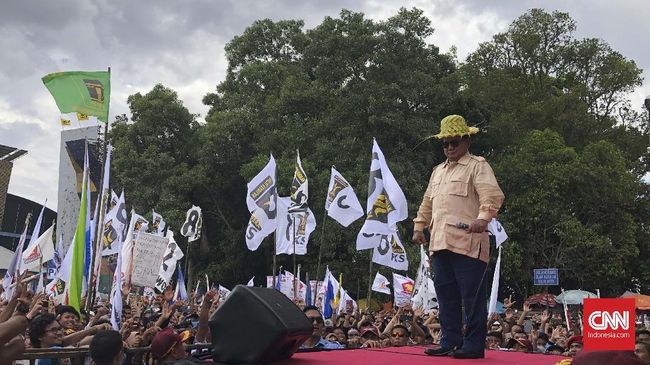 Prabowo: Kalian Semua Dianggap Bodoh oleh Elite Saat kampanye di Purwokerto, Prabowo Subianto mengatakan masyarakat kerap dianggap bodoh sehingga mudah dibohongi oleh para elite yang berada di Jakarta.